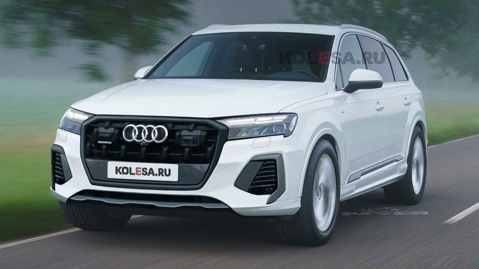 Μικρές θα είναι οι αλλαγές στο ανανεωμένο Audi Q7. 